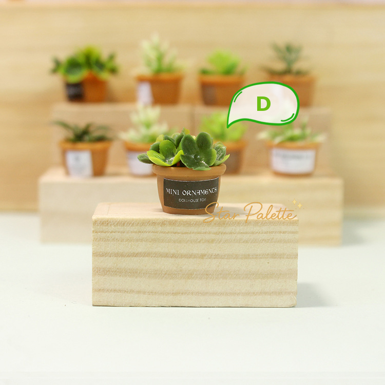 ミニ多肉植物 フェイクグリーン 盆栽 ミニチュア 