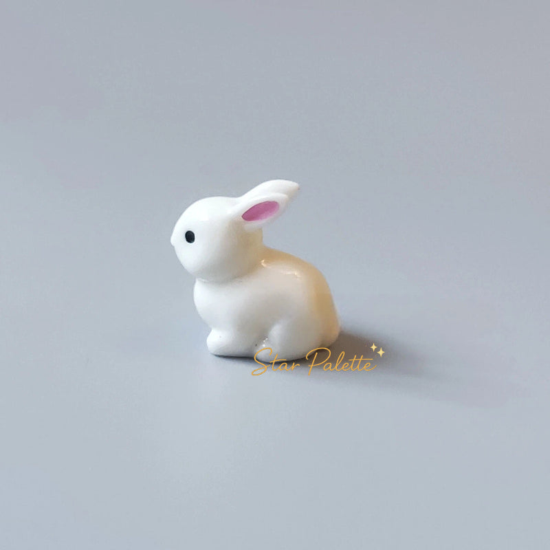 置物 兎 6体セット うさぎ 動物置物 ミニフィギュア