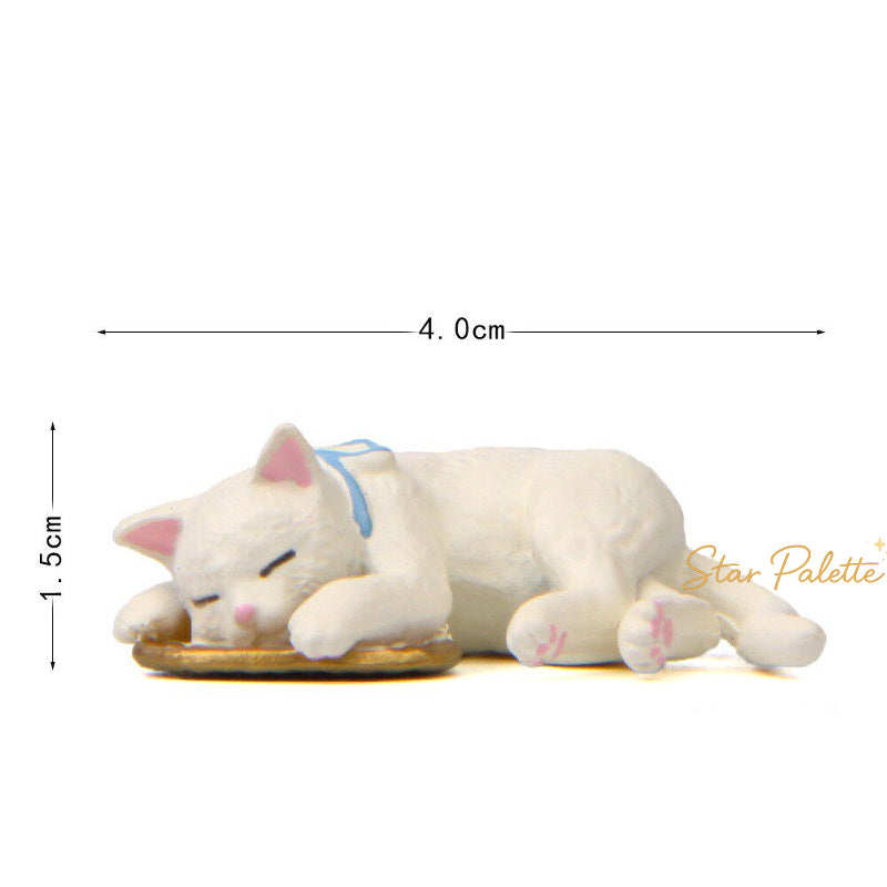 猫 ミニフィギュア 置物  