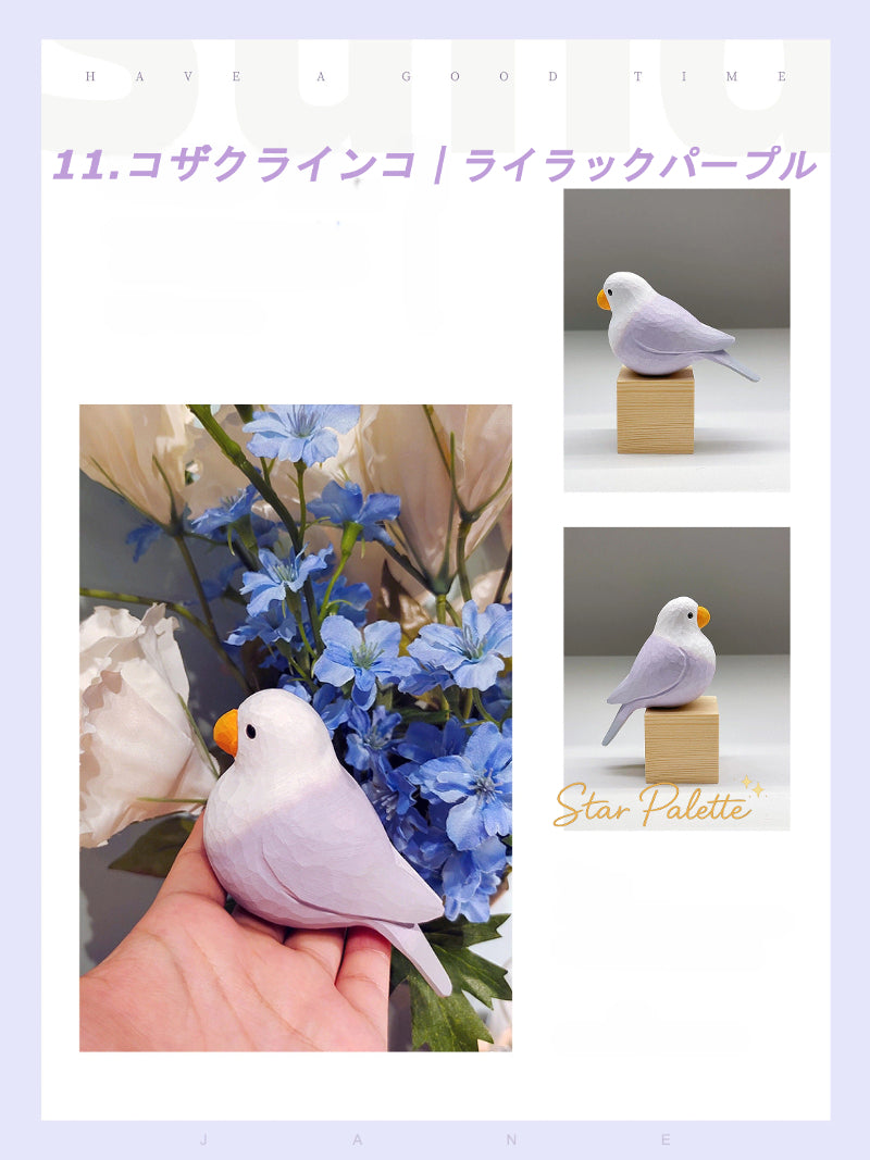 野鳥 フィギュア 木彫り 鳥 置物
