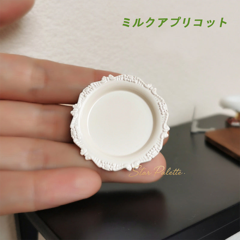 ミニチュア皿 1/12 プレート