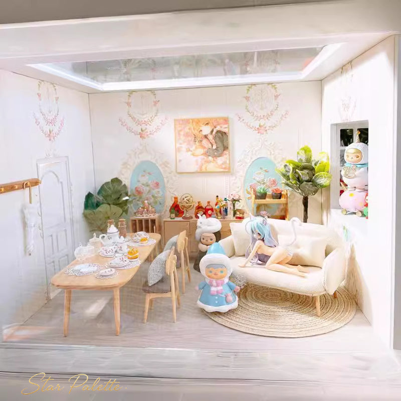 ミニチュア壁紙 3枚セット ドールハウス 背景