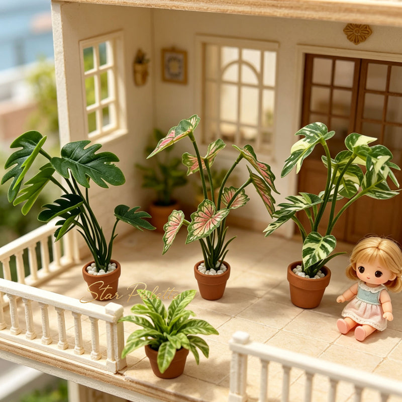 ミニチュア 観葉植物 鉢植え 大型 モンステラ